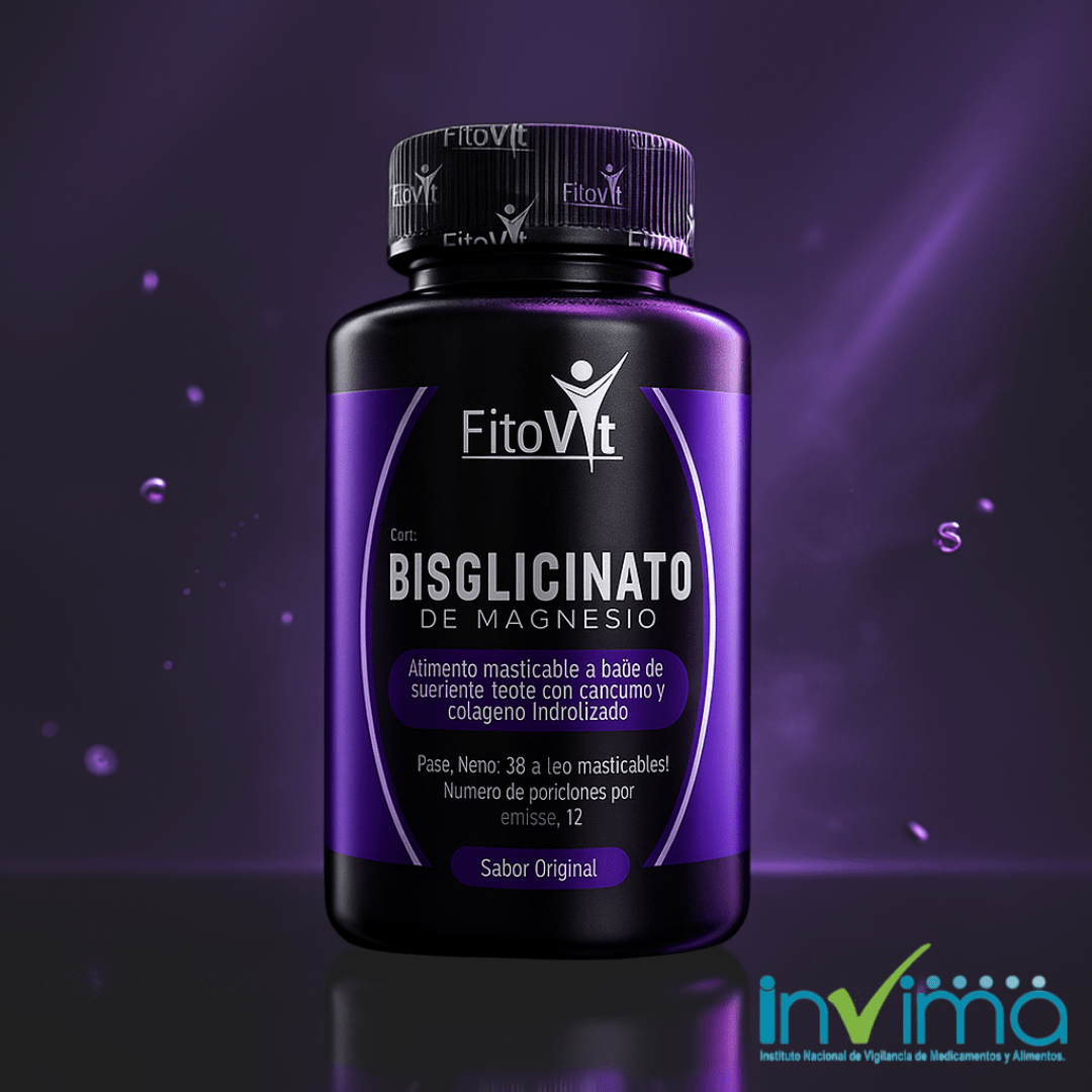 BISGLICINATO MAGNESIO X60 UND FITOVIT - Everlace