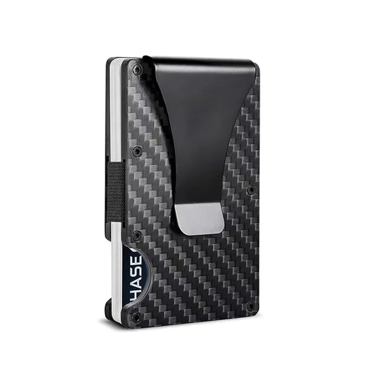NeoCarbon™ | Tarjetero Antirobo de Fibra de Carbono