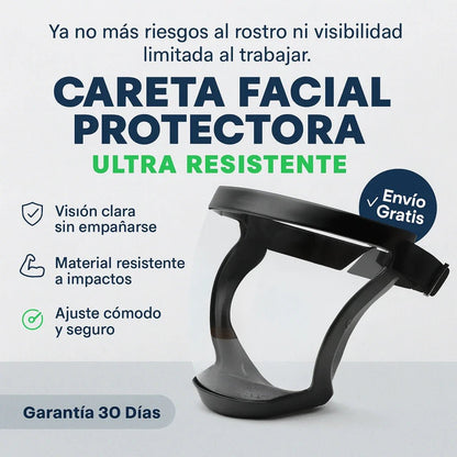 Careta Protectora Ultra Resistente - Everlace