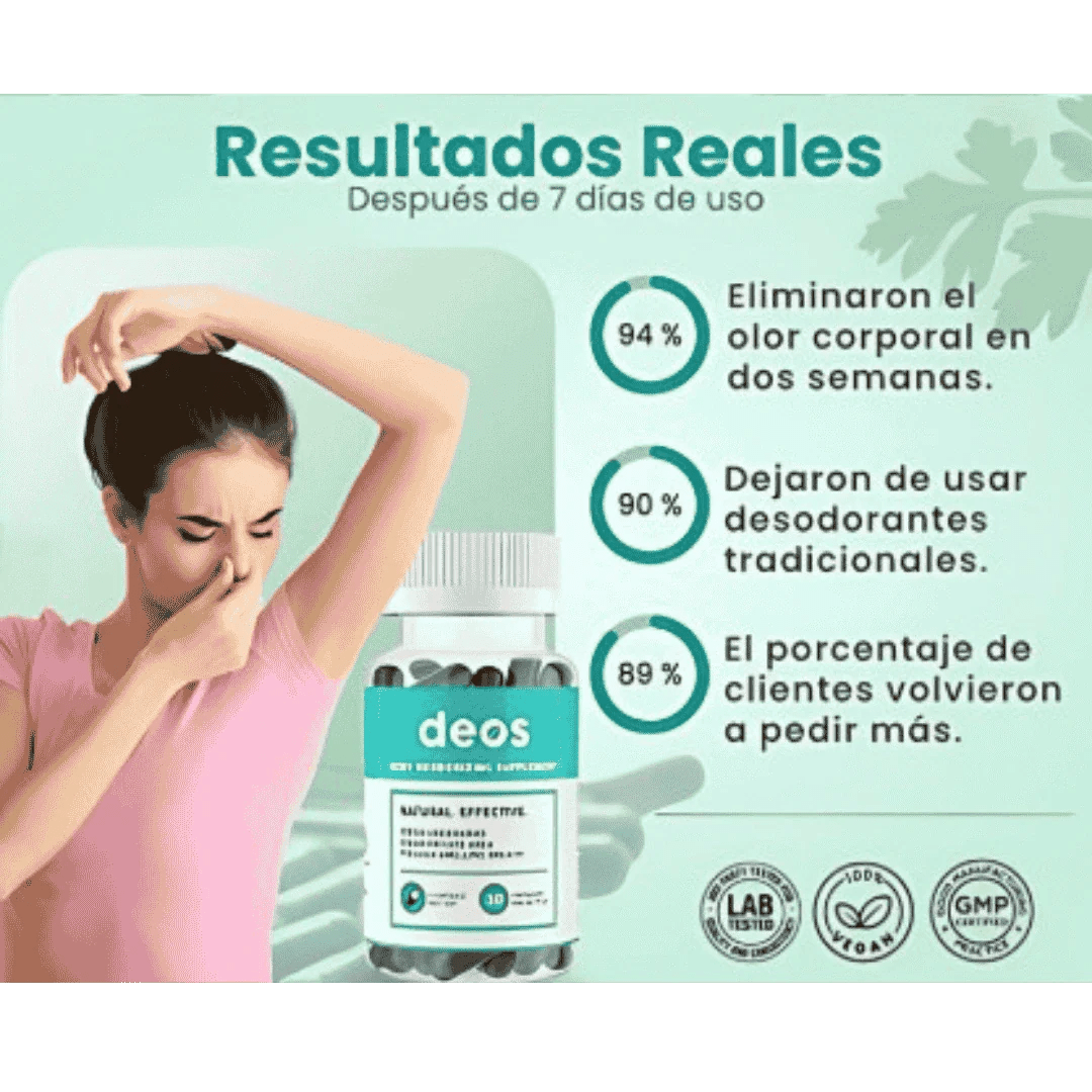 Deos™ Desodorante Corporal 100 % Natural - Everlace