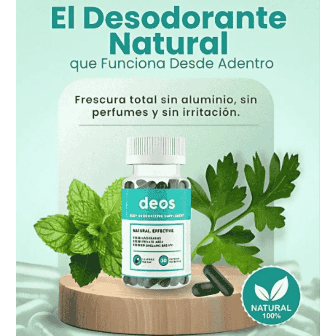 Deos™ Desodorante Corporal 100 % Natural - Everlace
