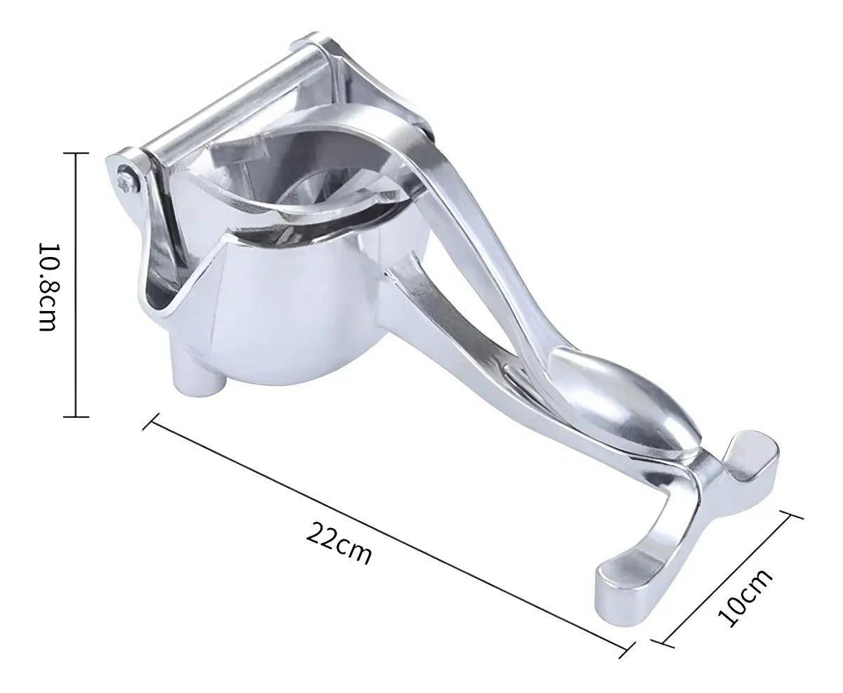 Exprimidor Manual de Frutas de Aluminio - Everlace