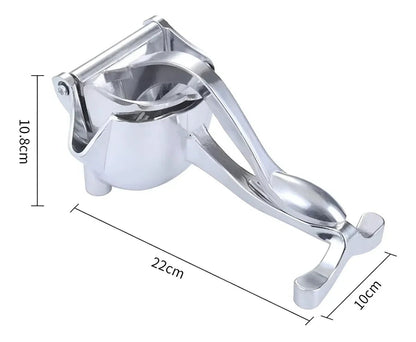 Exprimidor Manual de Frutas de Aluminio - Everlace