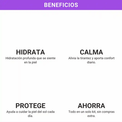 Kit x3 Anti - Resequedad - Everlace