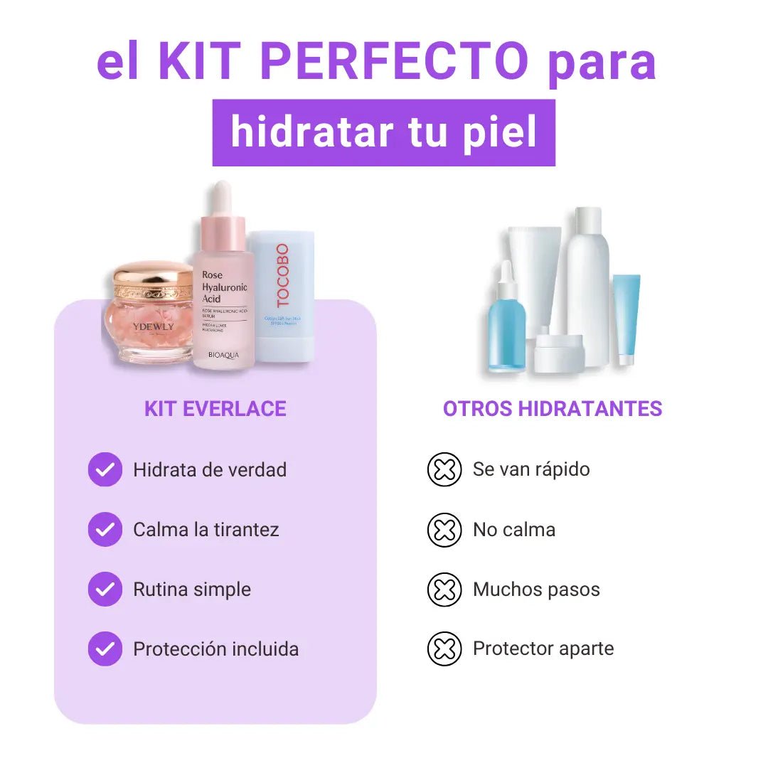 Kit x3 Anti - Resequedad - Everlace