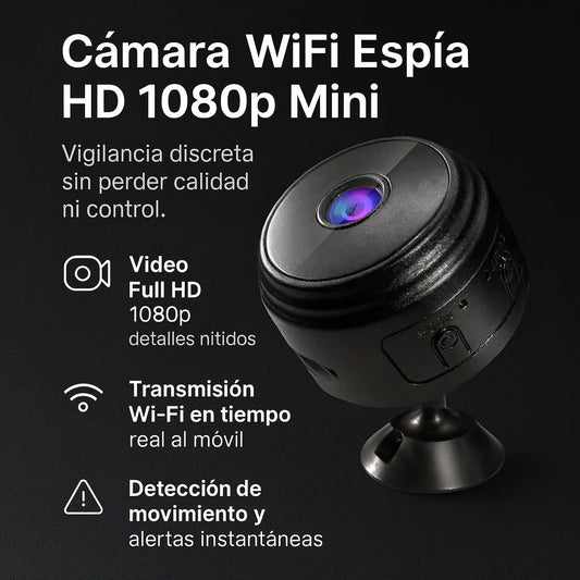 MiniCámara WiFi Espía HD 1080p - Everlace