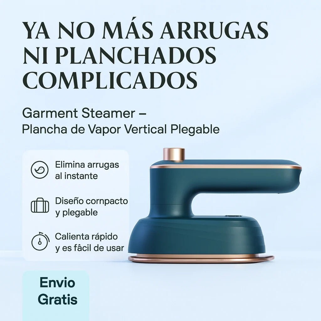 Plancha de Vapor Plegable para Ropa - Everlace
