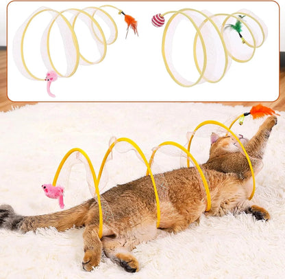 Túnel Espiral Gato - Everlace