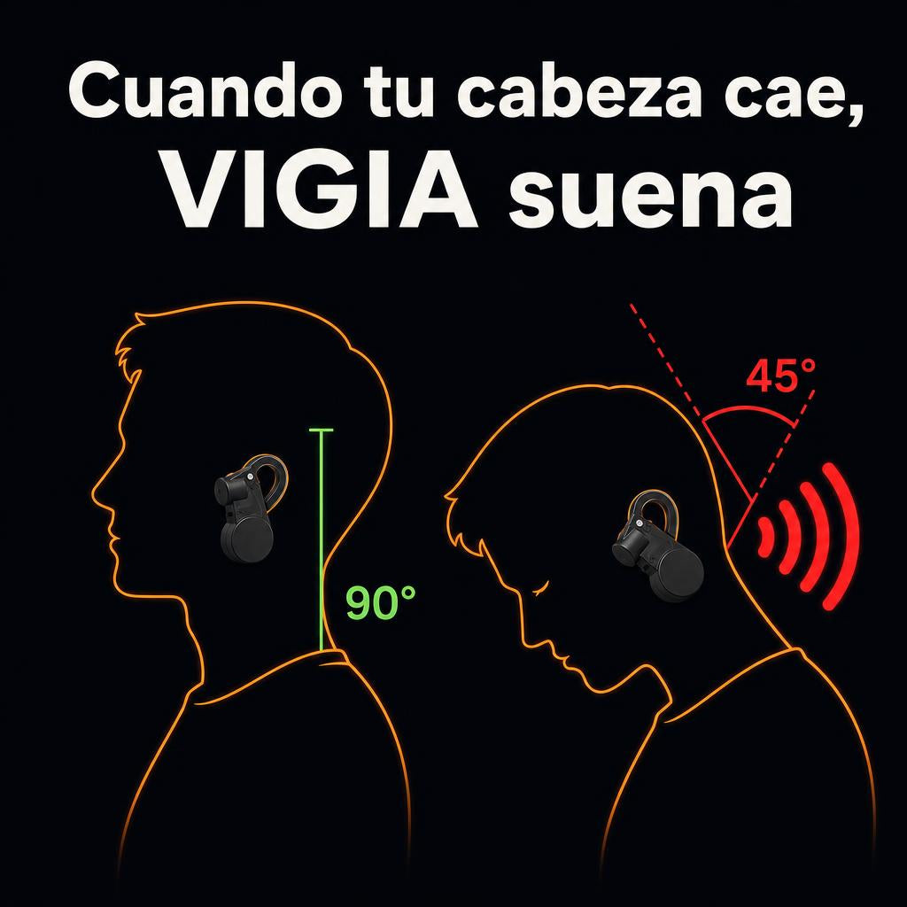 Cuando tu cabeza cae, VIGÍA suena al instante